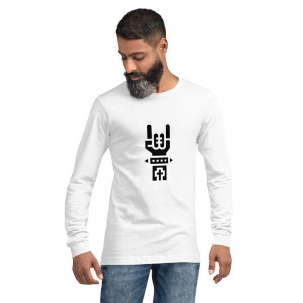 camiseta mangas largas blanca