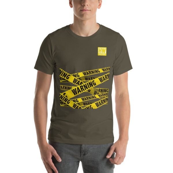 Camiseta unisex Warning - Imagen 5