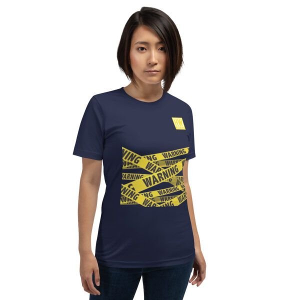 Camiseta unisex Warning - Imagen 2