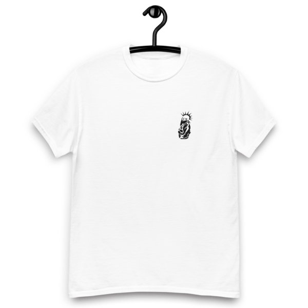 camiseta blanca hombre